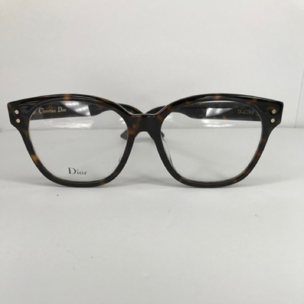Dior Ladies Tortoise Aviator/Pilot Eyeglass Frames Diorcd2f 086 51 Eyeglasses - Picture 1 of 9